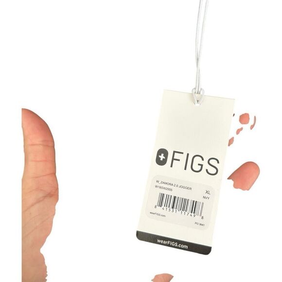 Figs Zamora Jogger Scrub Pants Women’s Size XL Navy Blue Medical Nursing NWT new - Picture 7 of 10